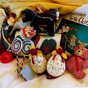 Christmas at the cabin decorations